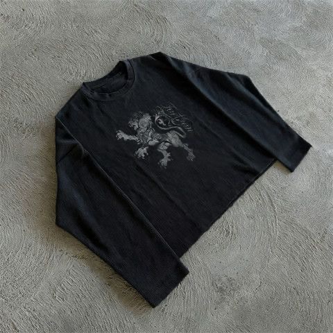 Lion Print Long-Sleeve — зураг 2