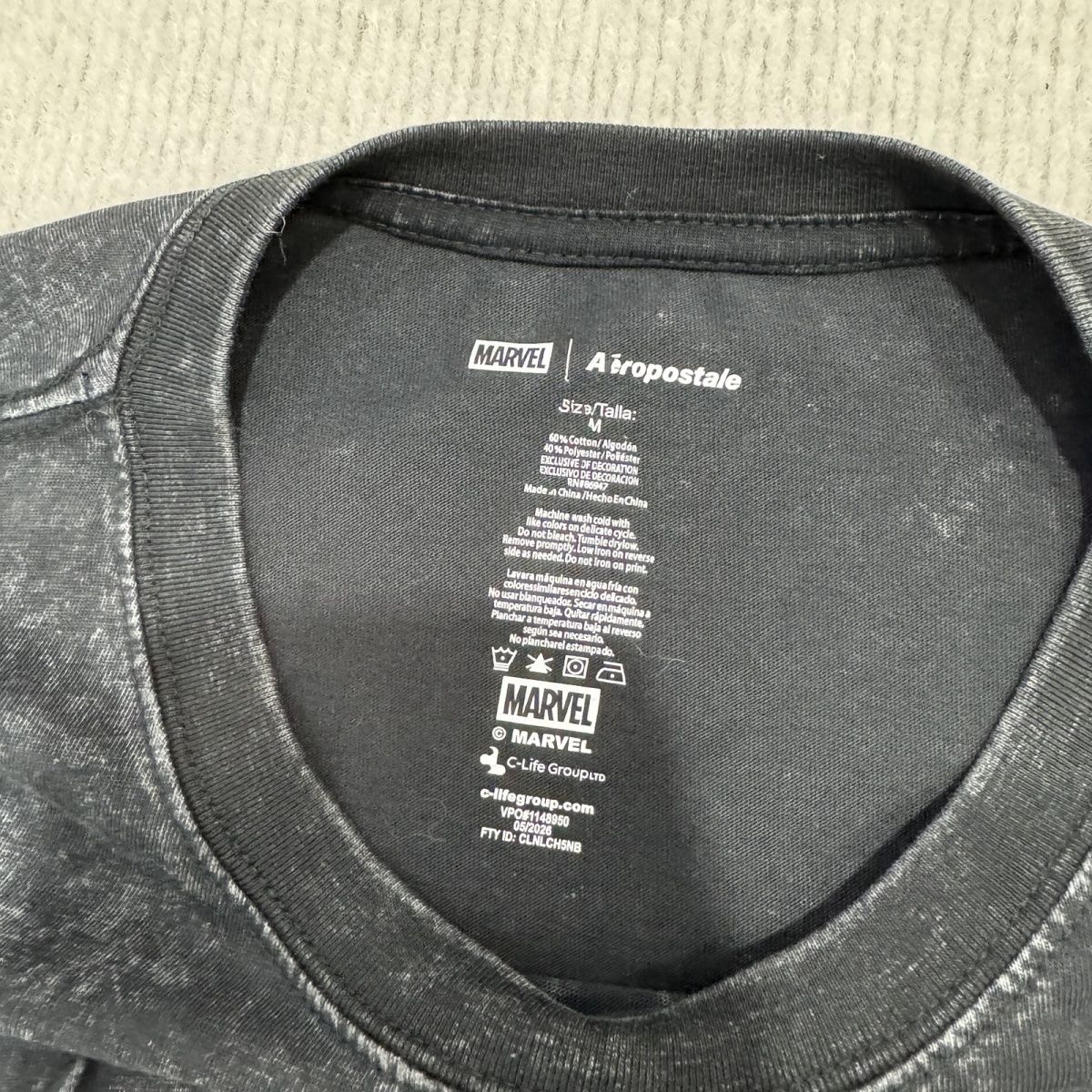 Stone-Washed Spider-Man Tee